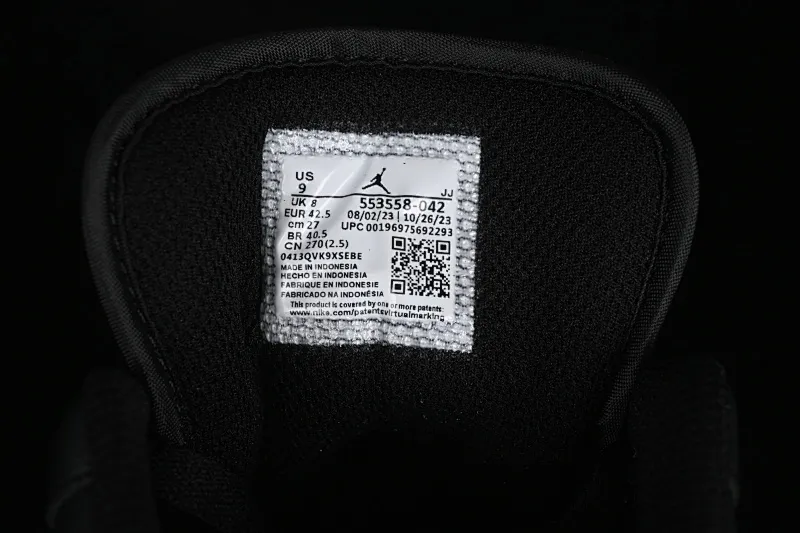 All categories Air Jordan Jordan series basketball shoes Air Jordan 1 Low Air Jordan 1 Low AJ1 Joe 1 black and blue low-top retro basketball shoes 553558-042